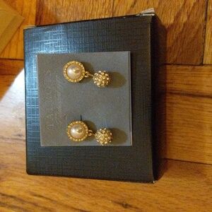 Pearl earrings